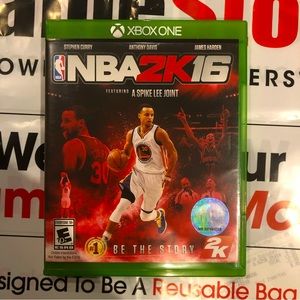 NBA 2K 16. For the Xbox one